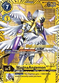 MagnaAngemon - BT1-060 (2nd Anniversary Card Set) #BT1-060 SR