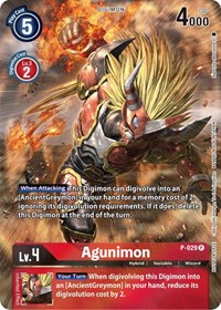 Agunimon - P-029 (2nd Anniversary Frontier Card) #P-029 P