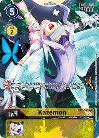 Kazemon (2nd Anniversary Frontier Card) #BT7-035 C