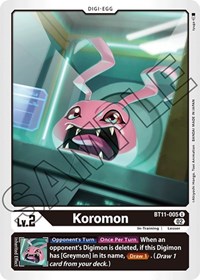 Koromon #BT11-005 U