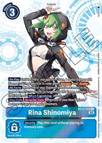 Rina Shinomiya #BT11-112 SEC