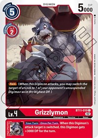 Grizzlymon #BT11-010 C