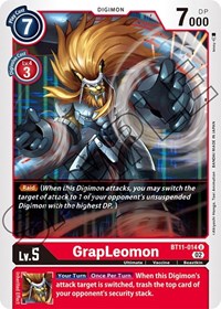 GrapLeomon #BT11-014 U