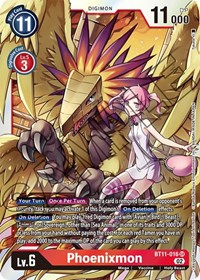 Phoenixmon #BT11-016 SR