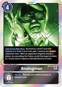 Analogman #BT11-092 R