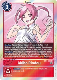 Akiho Rindou #BT11-089 R