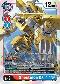 Shoutmon DX #BT11-018 R