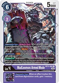 MadLeomon: Armed Mode #BT11-081 C