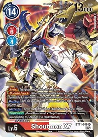 Shoutmon X7 #BT11-019 SR