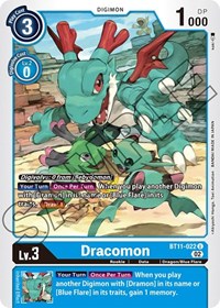 Dracomon #BT11-022 U