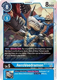 AeroVeedramon #BT11-029 R