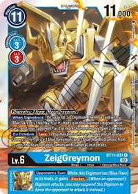 ZeigGreymon #BT11-031 R
