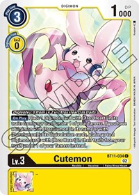 Cutemon #BT11-034 C