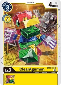 ClearAgumon #BT11-035 C