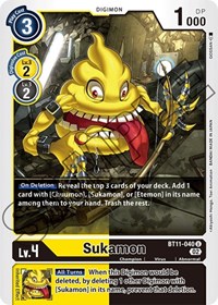 Sukamon #BT11-040 U