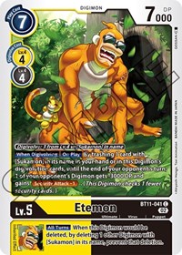 Etemon #BT11-041 C