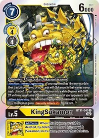 KingSukamon #BT11-043 R