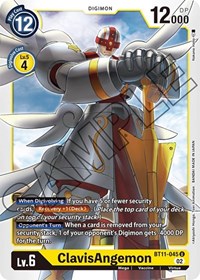 ClavisAngemon #BT11-045 U