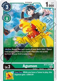 Agumon #BT11-046 U