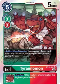 Tyrannomon #BT11-052 R
