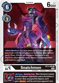 Snatchmon #BT11-065 U