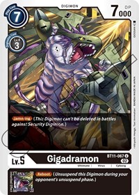 Gigadramon #BT11-067 U