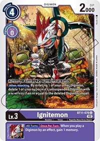 Ignitemon #BT11-076 U