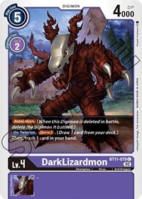 DarkLizardmon #BT11-079 C