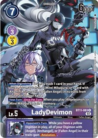 LadyDevimon (Alternate Art) #BT11-083 R