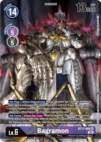 Bagramon (Alternate Art) #BT11-088 SR