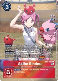 Akiho Rindou (Alternate Art) #BT11-089 R