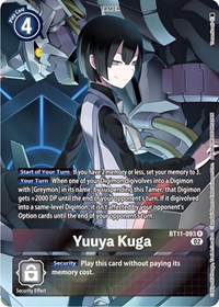 Yuuya Kuga (Alternate Art) #BT11-093 R