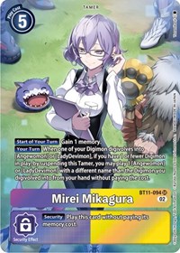 Mirei Mikagura (Alternate Art) #BT11-094 SR