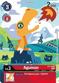 Agumon (Digimon Illustration Competition Pack 2022) #ST1-03 U