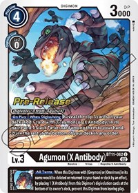 Agumon (X Antibody) #BT11-062 U