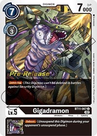 Gigadramon #BT11-067 U