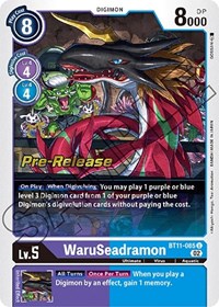 WaruSeadramon #BT11-085 U