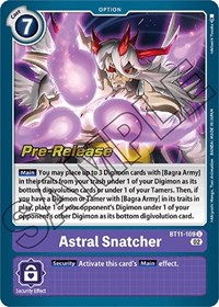 Astral Snatcher #BT11-109 U