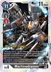 Machinedramon #BT11-072 R