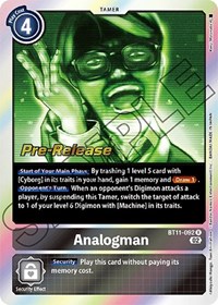 Analogman #BT11-092 R