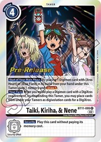 Taiki, Kiriha, & Nene #BT11-095 R