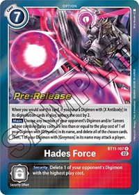 Hades Force #BT11-107 R
