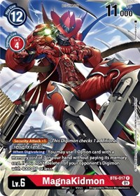MagnaKidmon (Digimon Card Game Deck Box Set) #BT6-017 R