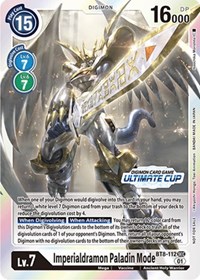 Imperialdramon Paladin Mode (Ultimate Cup 2023) #BT8-112 SEC