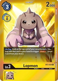 Lopmon (Event Pack 4) #BT3-034 U