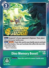 Dino Memory Boost! (Judge Pack 3) #BT7-102 C