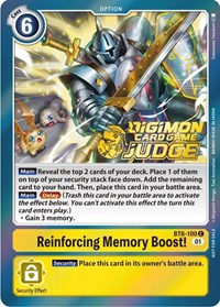 Reinforcing Memory Boost! (Judge Pack 3) #BT6-100 C