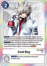 Cool Boy (Event Pack 4) #BT9-092 R