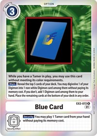 Blue Card (Event Pack 4) #EX2-072 R