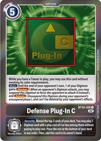 Defense Plug-In C (Event Pack 4) #BT10-105 C